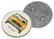 MGB GT 1970-72 Round Fridge Magnet